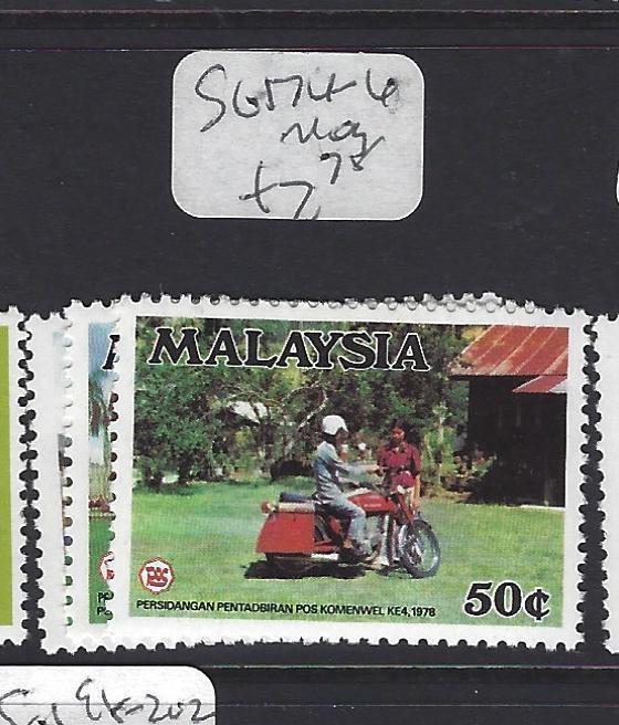 MALAYSIA (P3008B)  SG  174-6    MOG