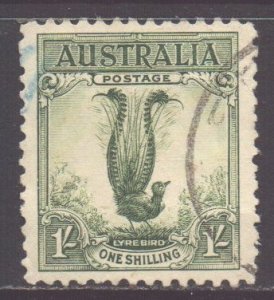 Australia Scott 141 - SG140, 1932 Lyrebird 1/- used