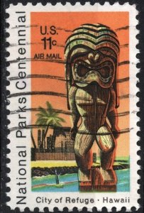 SC#C84 11¢ National Parks: City of Refuge, Hawaii Single (1972) Used