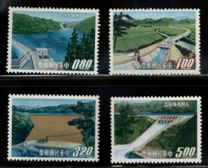 Republic of China, Taiwan Scott 1408-1411 MNH** Reservoir set