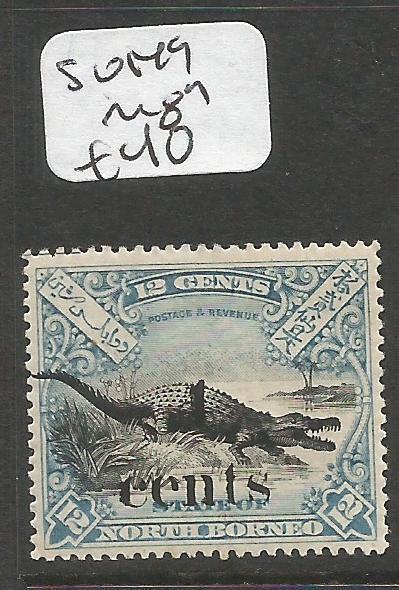 North Borneo SG 149 MOG (5clr)