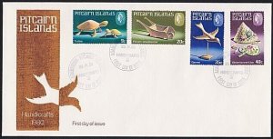 PITCAIRN IS 1980 Handicrafts set FDC.......................................B2349