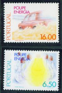 Portugal Scott 1480-1 MNH** 1980 Energy Conservation CV$2.30