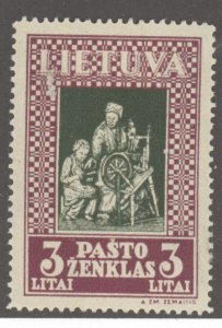 Lithuania, Scott #277K, MH