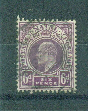 Natal sc# 110 used cat value $3.50