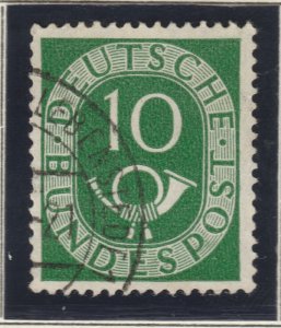 Germany Federal Republic BUND 1951-52 10pf Used A25P46F20059-