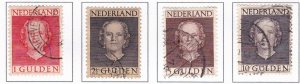 Netherlands stamps #319 - 322, used, CV $17.50