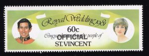 St. Vincent Scott #O2//O6 Stamp - Mint Set