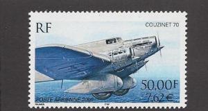 France, C63, Airplane - Couzinet 70,**MNH**