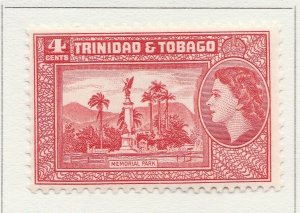 1953 English Colony British Colony TRINIDAD & TOBAGO 4c MH* A28P14F27262-