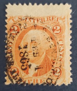 US R10c, 1862 Washington, Cat value - $14.00