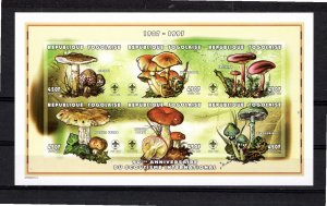 Togo 1997 MNH Sc 1828 IMPERFORATE a-f sheetlet of 6