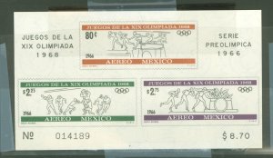 Mexico #C320a  Souvenir Sheet