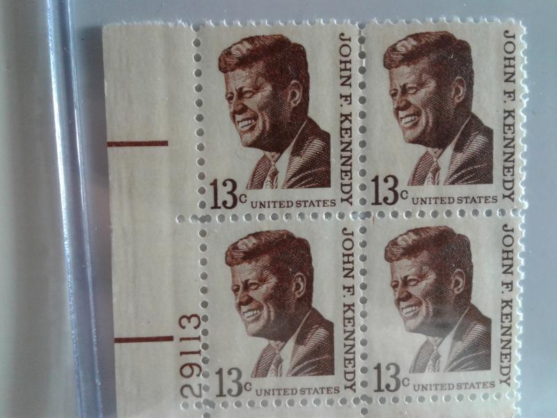 SCOTT # 1287 PROMINENT AMERICANS ISSUE PLATE BLOCK MINT NEVER HINGED GEM