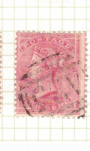 Malta GB Used Abroad SG Z41 Item Four VFU (5drv)