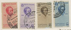 Italy #349-352 Used