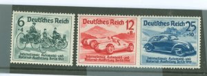 Germany #B134-B136 Unused Single (Complete Set)