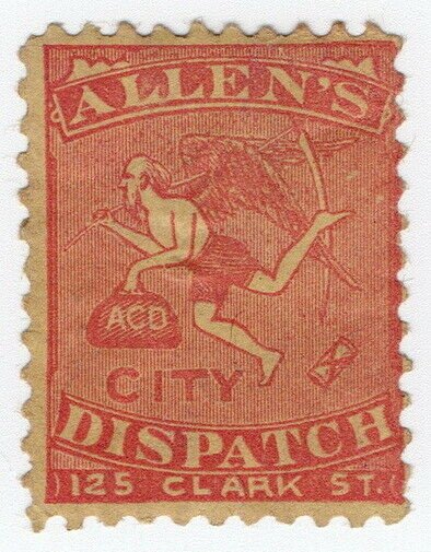 (I.B) US Local Post : Allen's City Dispatch