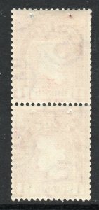 Ireland: 1922 1d coil stamps pair with grip pin marks SG 72 mint