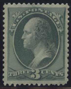 US Scott #184 Mint, VF, XL Hinge