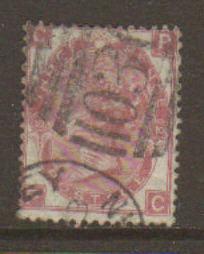 Great Britain #49 Plate #10 Used