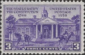 # 835 MNH -  SCV-0.45 - CONSTITUTION RATIFICATION