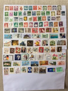 German 100+ stamps - Lot L