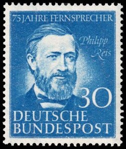 Germany - Scott 693 - Mint-Never-Hinged - Ink Stamp on Back