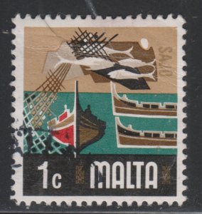 Malta 458 Fishing Industry 1973