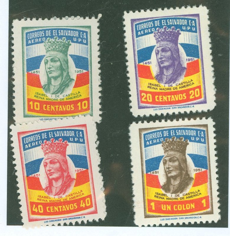 Salvador, El #C130-3 Mint (NH) Single (Complete Set)