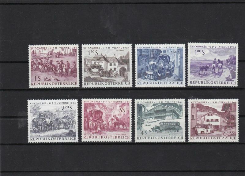 austria 1964 u.p.u congress mnh stamps set ref 7143