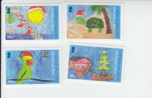 2015 Cayman Islands Christmas (4) (Scott 1161-64) MNH