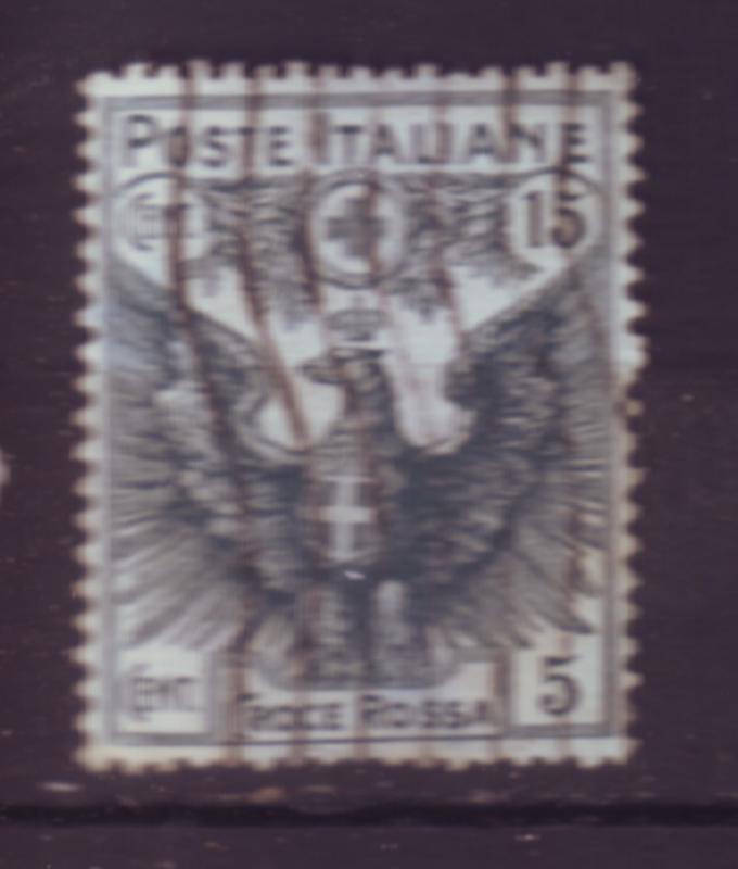 J20390 jlstamps 1915 italy used #b2 eagle