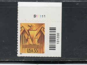 3471 * EAGLE *   U.S. 55c Postage Stamp MNH * UR PL#S11111