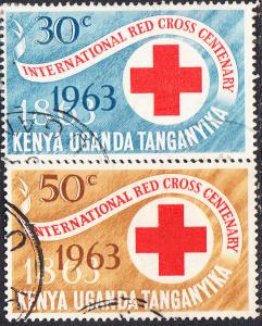 Kenya, Uganda & Tanganyika #142-143 Used