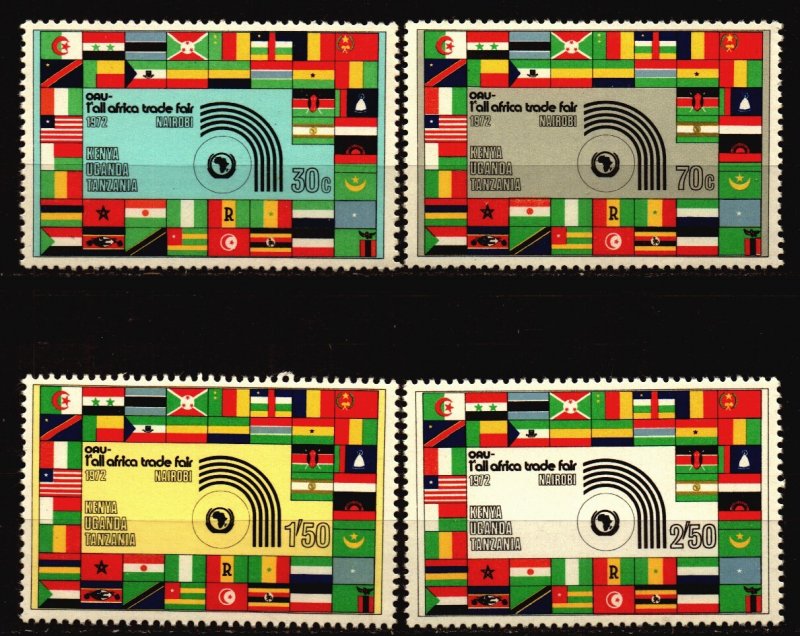 Kenya Uganda Tanganyika Unused NH Scott 242 - 245