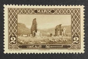 MOMEN: FRENCH MOROCCO SC #69 1917 MINT OG H LOT #62585