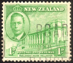 1946, New Zealand 1p, Used, Sc 248