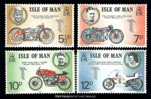 Isle of Man Scott 66-69 Mint never hinged.