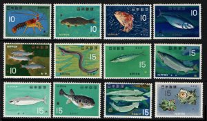 Japan # 860 - 871 MNH VF 