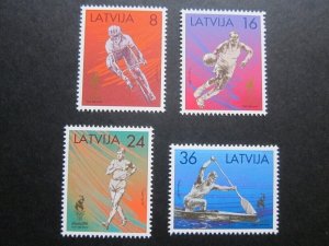 Latvia 1996 Sc 418-421 set MNH