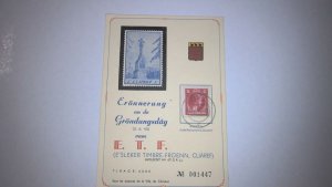 LUXEMBOURG PHILATELIC CARD