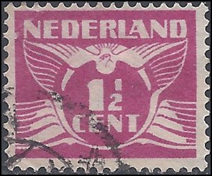 Netherlands #166 1928 Used