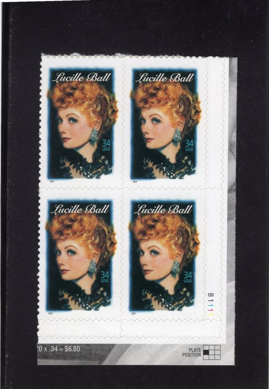 3523 Lucille Ball, MNH LR-PB/4