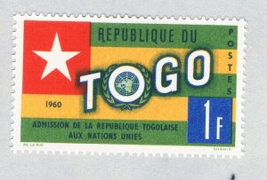 Togo 388 MLH Togo Flag 1 1961 (BP67716)