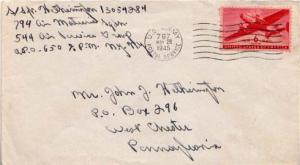 United States, U.S. A.P.O.'s, Airmail, Transport Issue, Italy