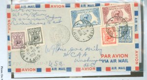 Laos 30-33/C22-C23 first day cancels