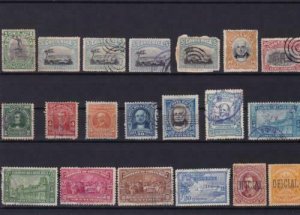 costa rica vintage stamps ref r13929