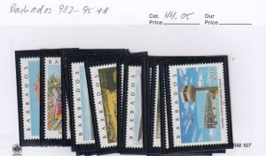 Barbados 982-95 mnh