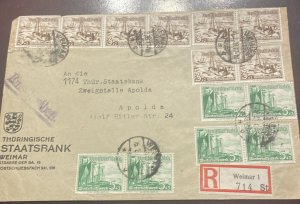 O) 1938 GERMANY,  WEIMAR, LIFEBOAT,  FISHING SMACKS, PICTURES THE S.S EUROPA, CI